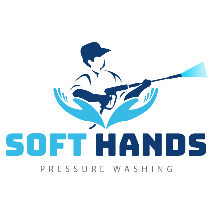 pressure washing truck clean logo